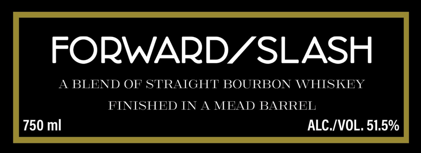 Forward/slash label