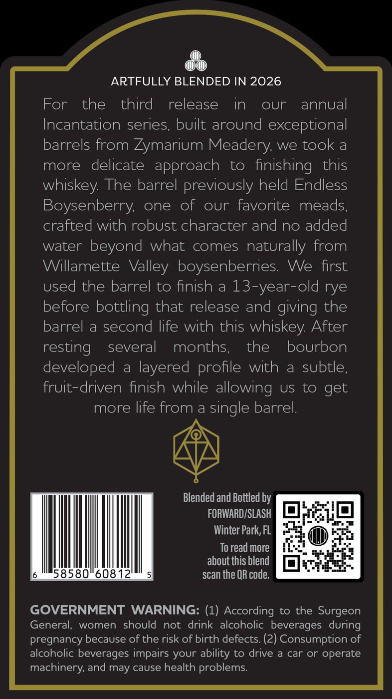 Forward/slash Incantation label image 3