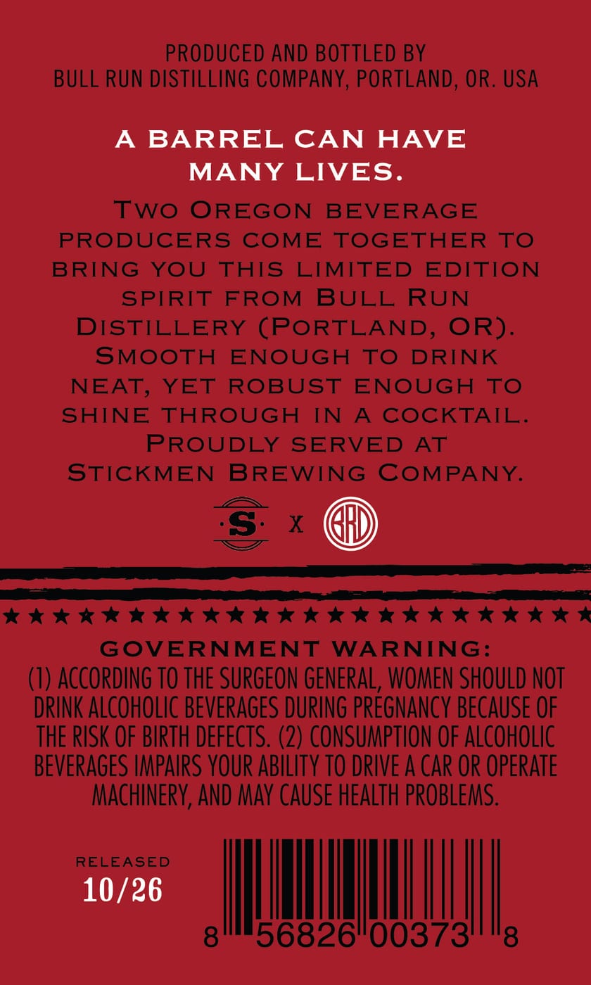 Exclusively For Stickmen Brewing Company label image 2