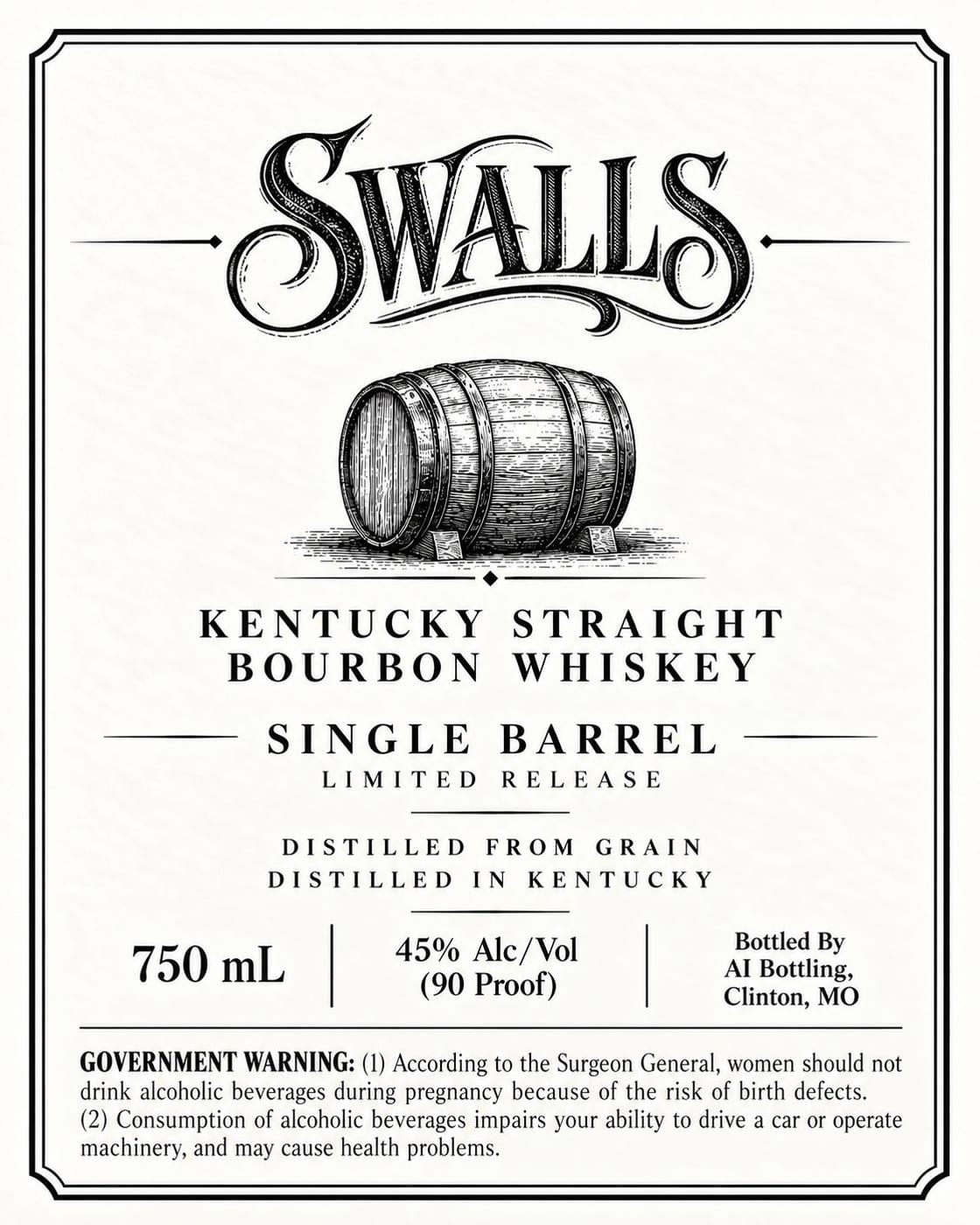 Swalls label