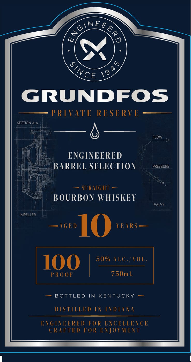 Grundfos Private Reserve label