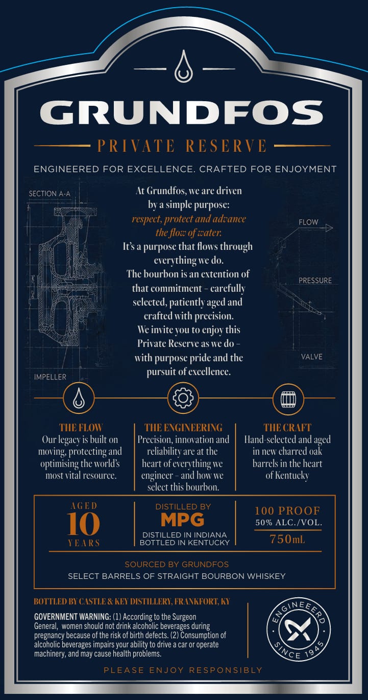 Grundfos Private Reserve label image 2