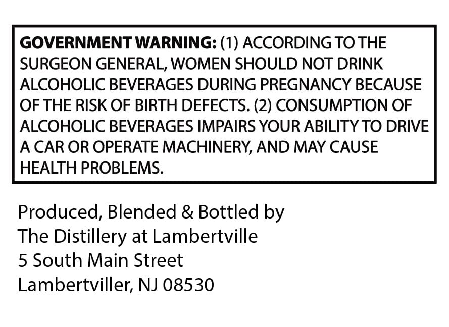 Krampus Rye Whiskey label image 2