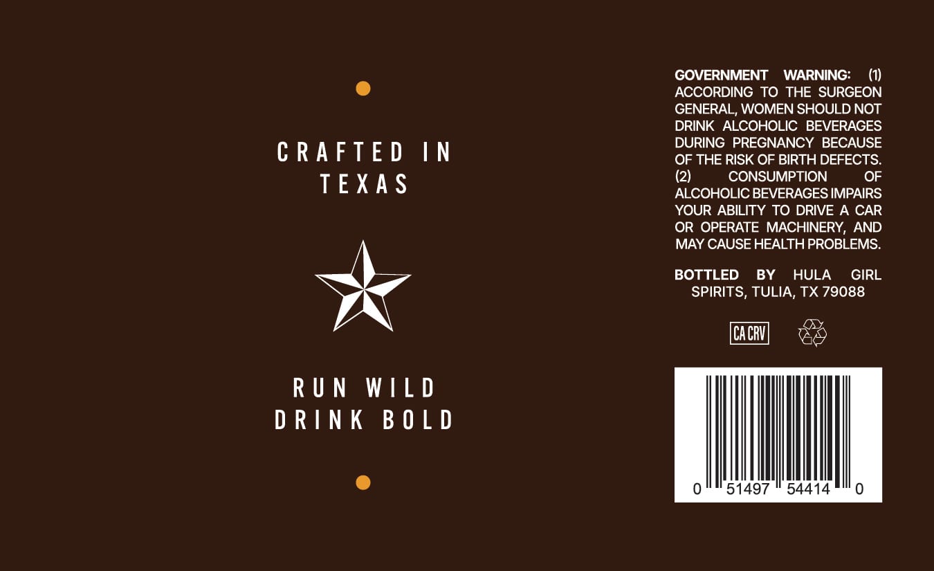 Dash's Whiskey label image 2