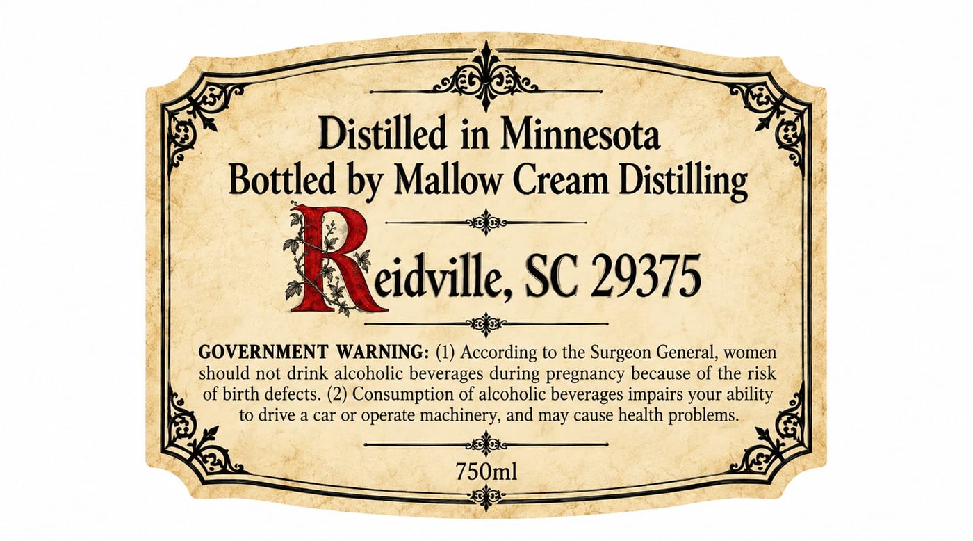 Scarlet Letter Rye label image 2