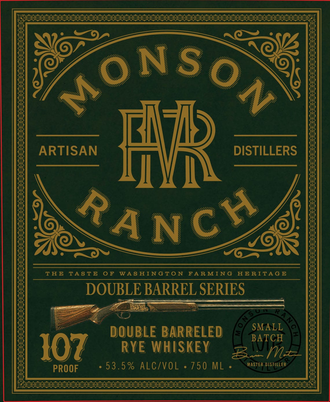 Monson Ranch label