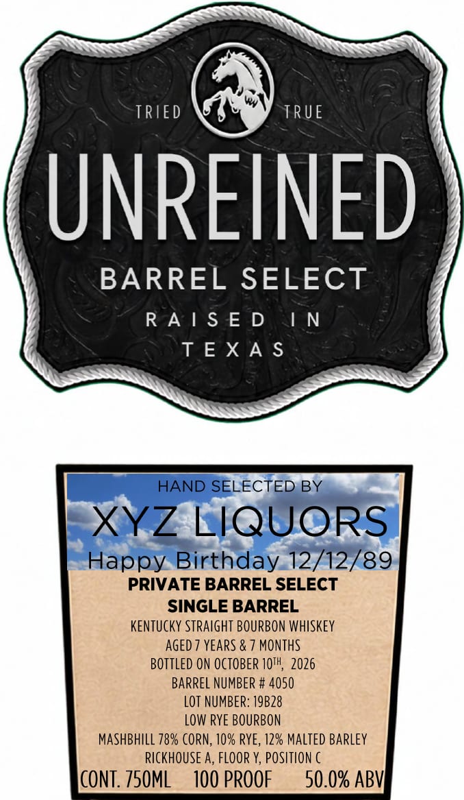 Unreined label