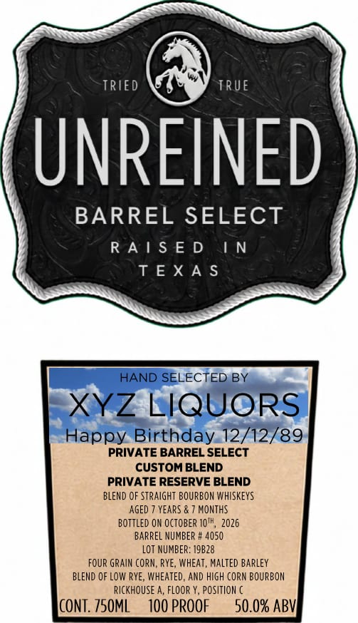 Unreined label