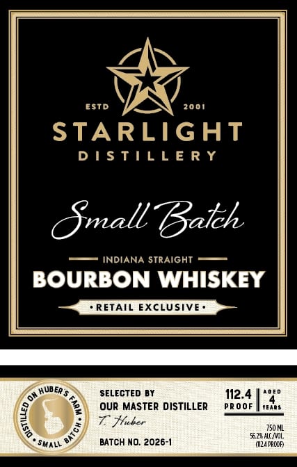 Starlight Distillery label