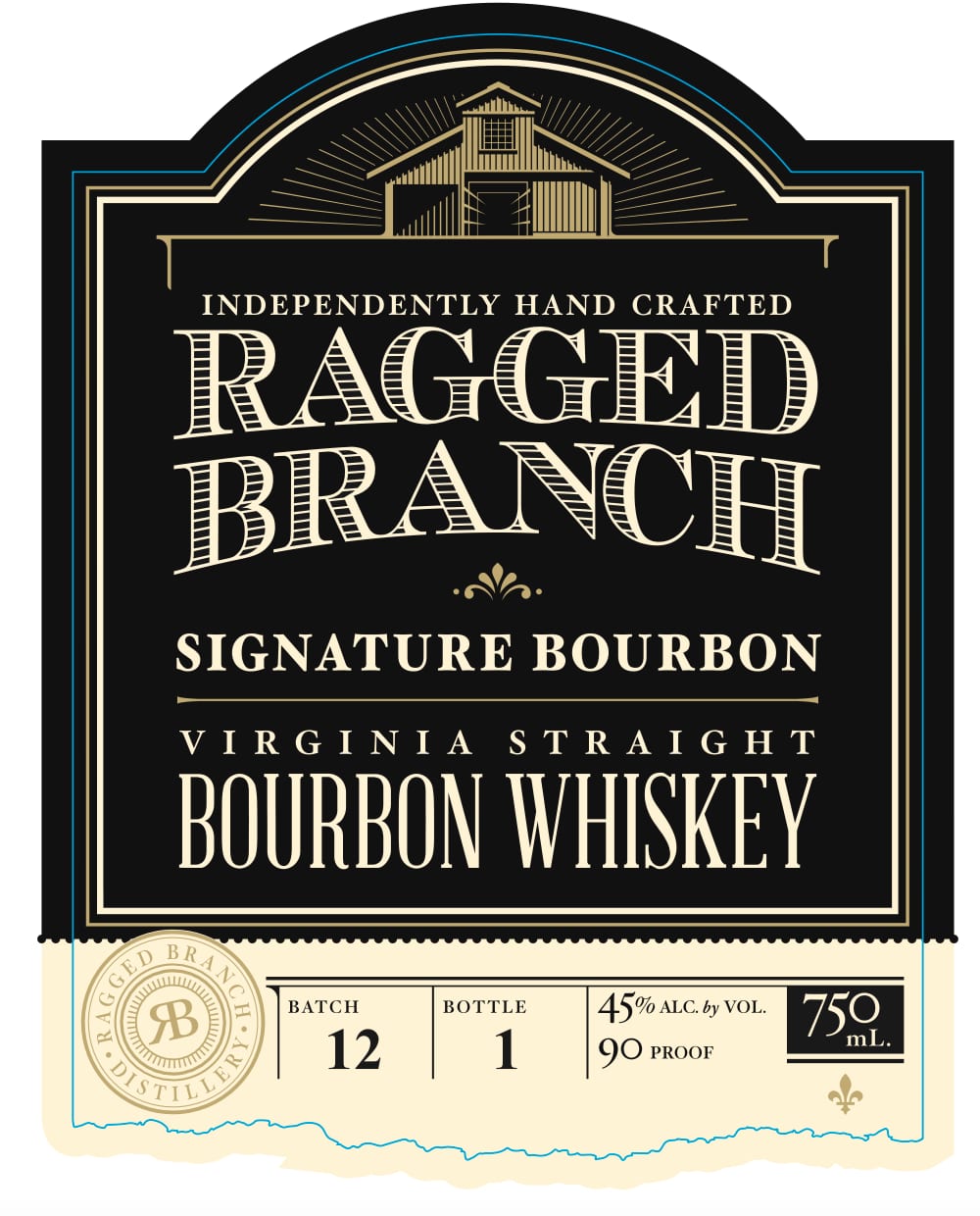 Ragged Branch label