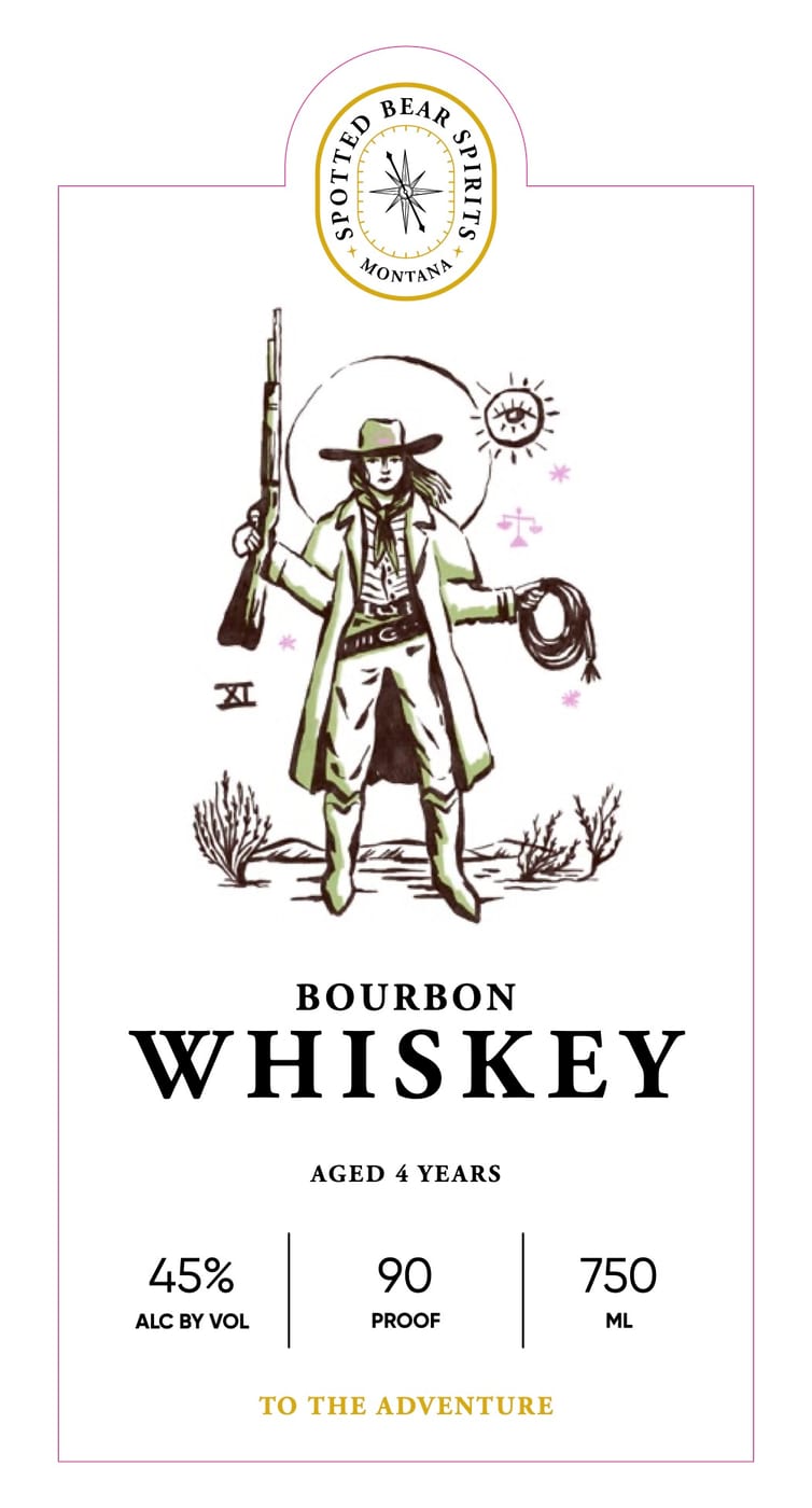 Spotted Bear Spirits label