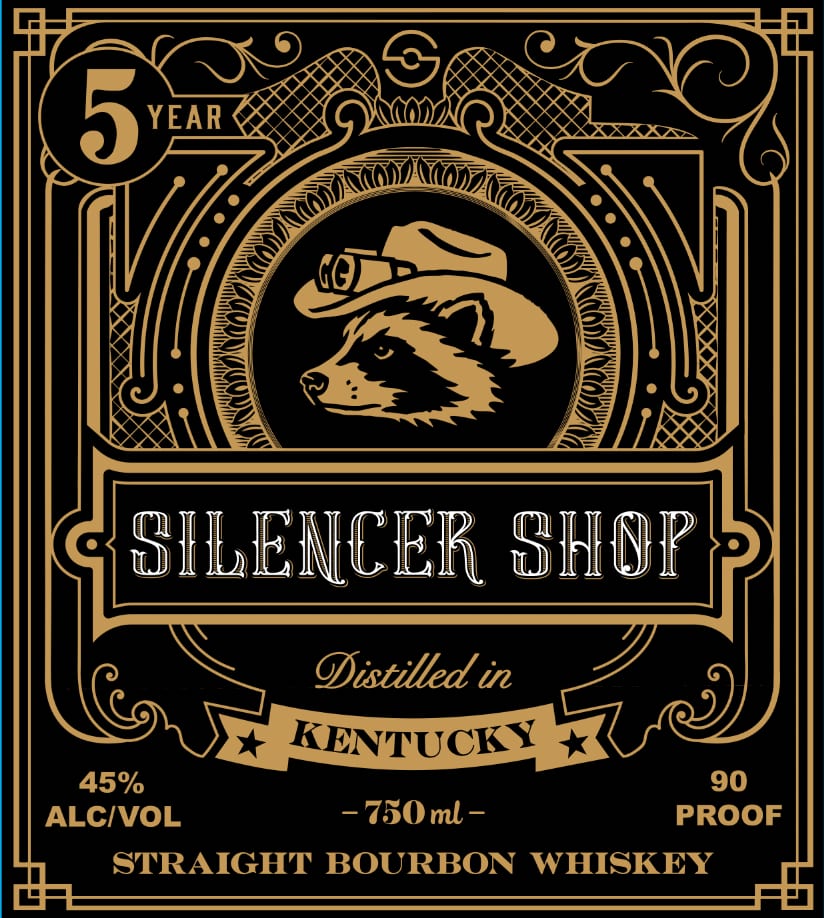 Silencer Shop label