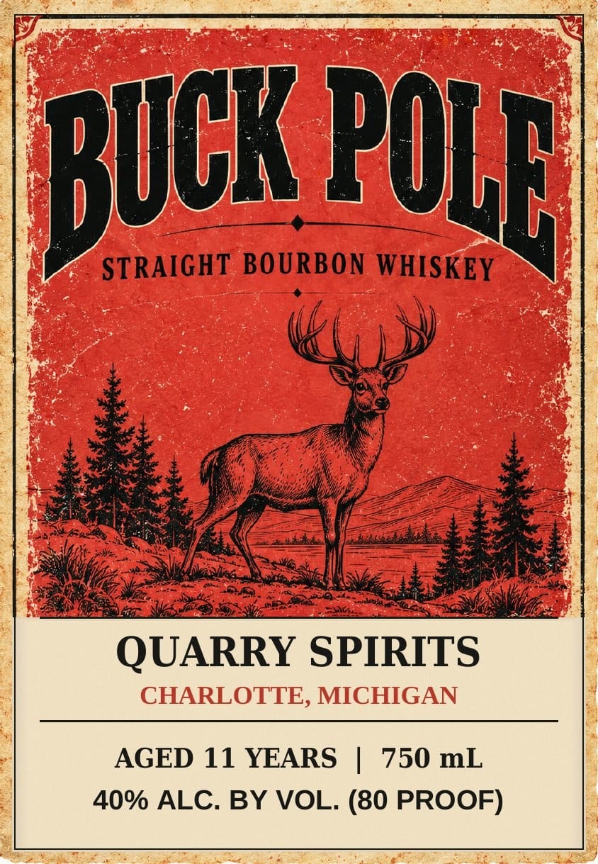Buck Pole label