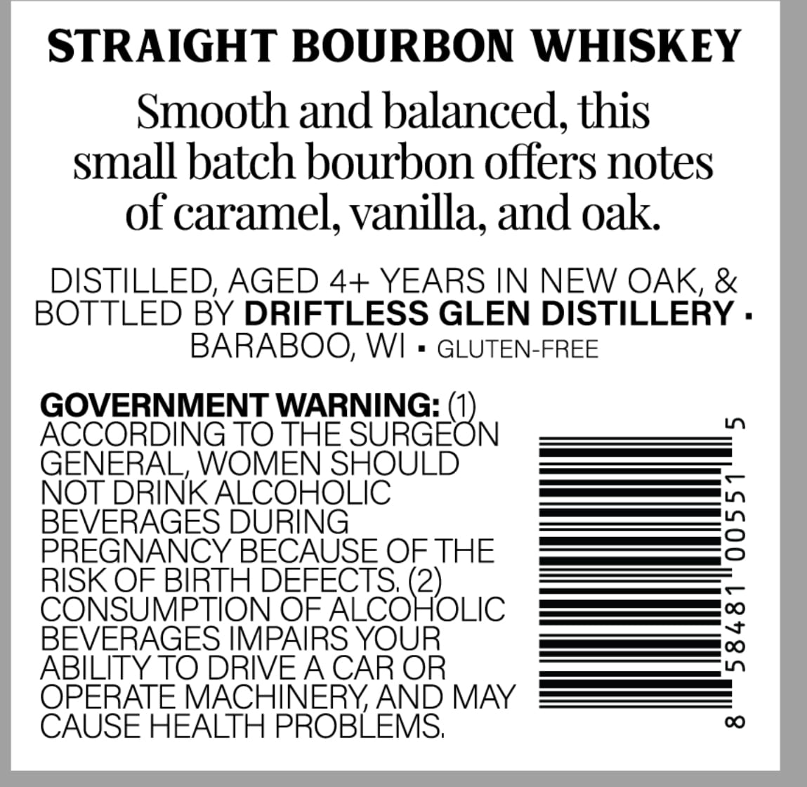 Bills Bar label image 2