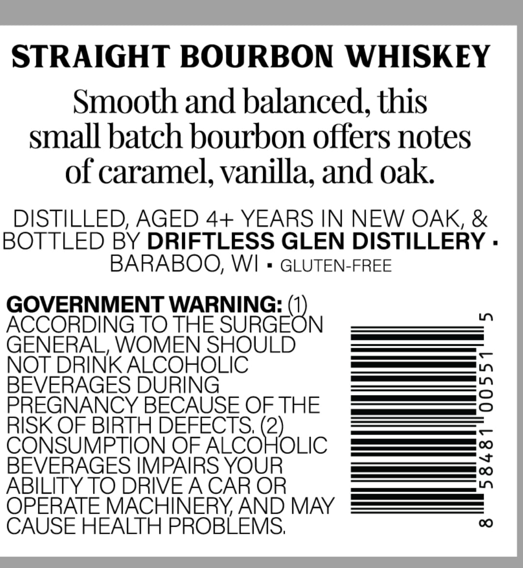 Whiskey Way label image 2