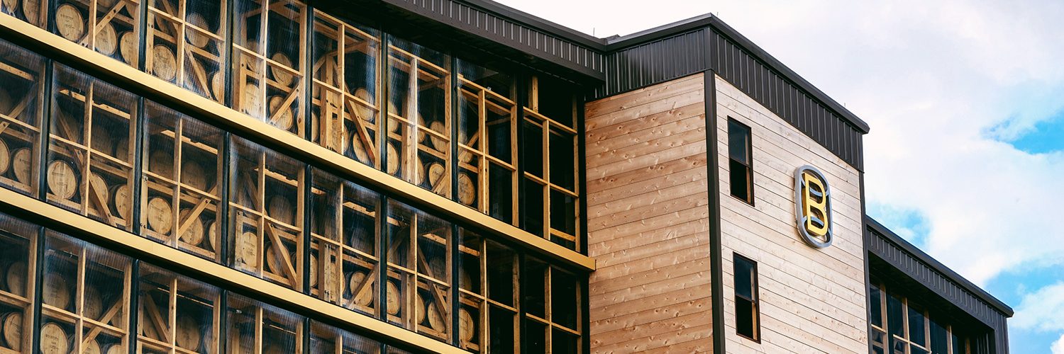 Rickhouse K facade at Bardstown Bourbon Company